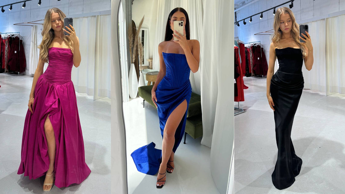 Make a Statement with Strapless Formal Dresses  Dress for a Night