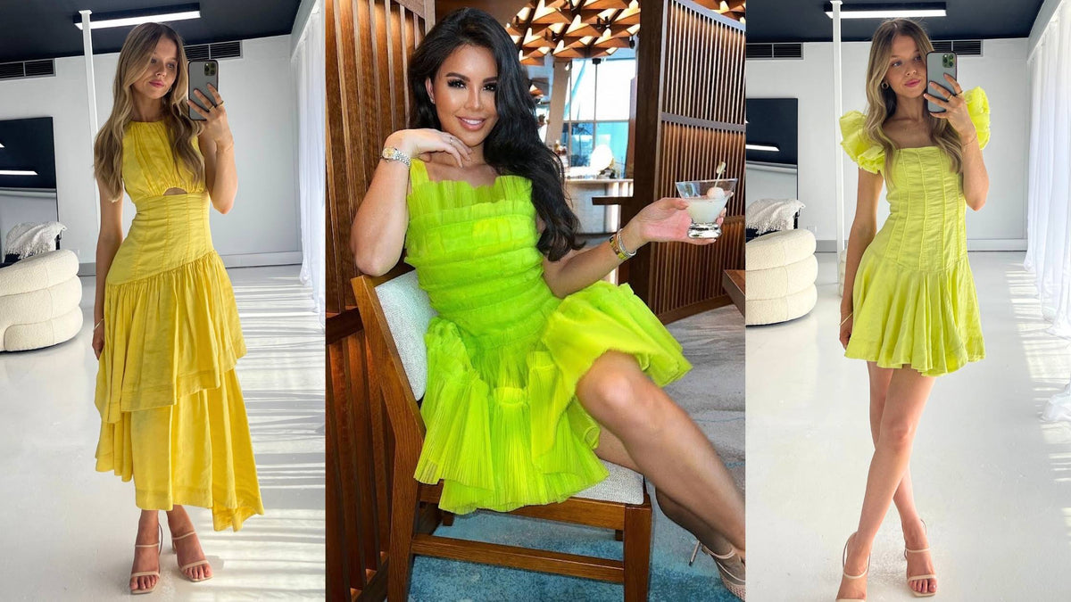 Aje Style Files | How to Nail the Yellow Dress Trend Dress for a Night Aje Style Files | How to Nail the Yellow Dress Trend Dress for a Night