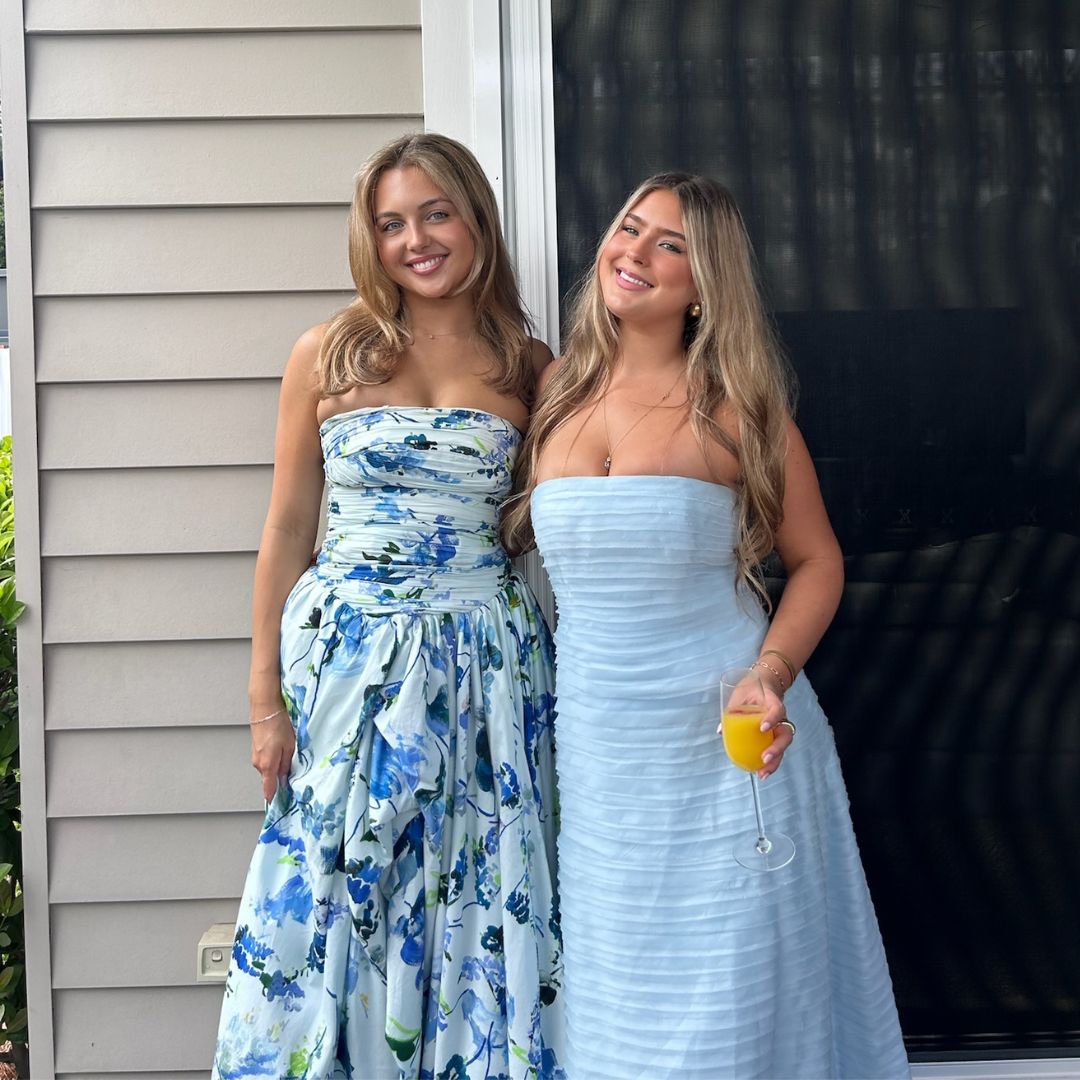 sachin and babi light blue dress 35 Zara ZW Collection Finds I'm Shocked Aren't Designer