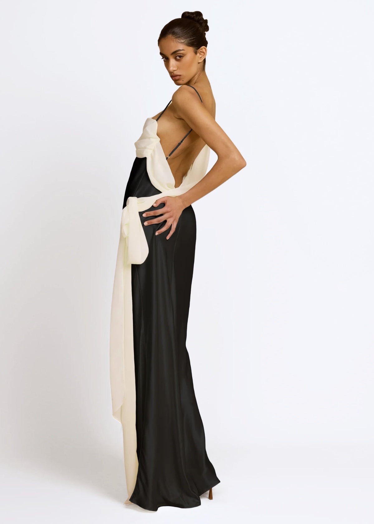Arcina Ori Helena Dress Ivory Black