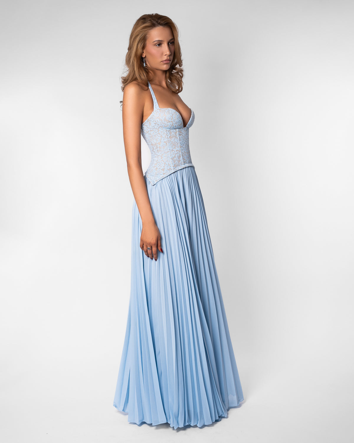Gaia Dress in Blue