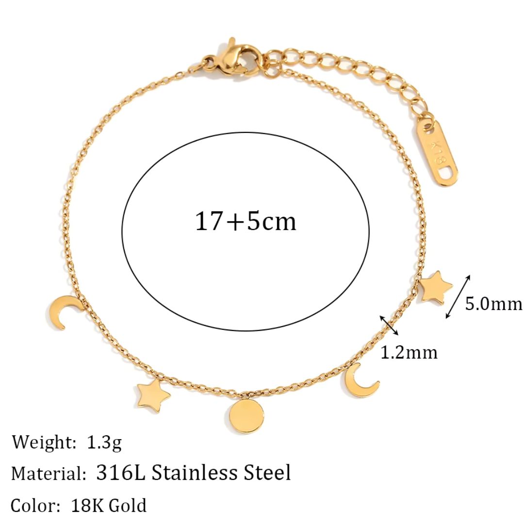 Galaxy Bracelet | 18K Gold Plated