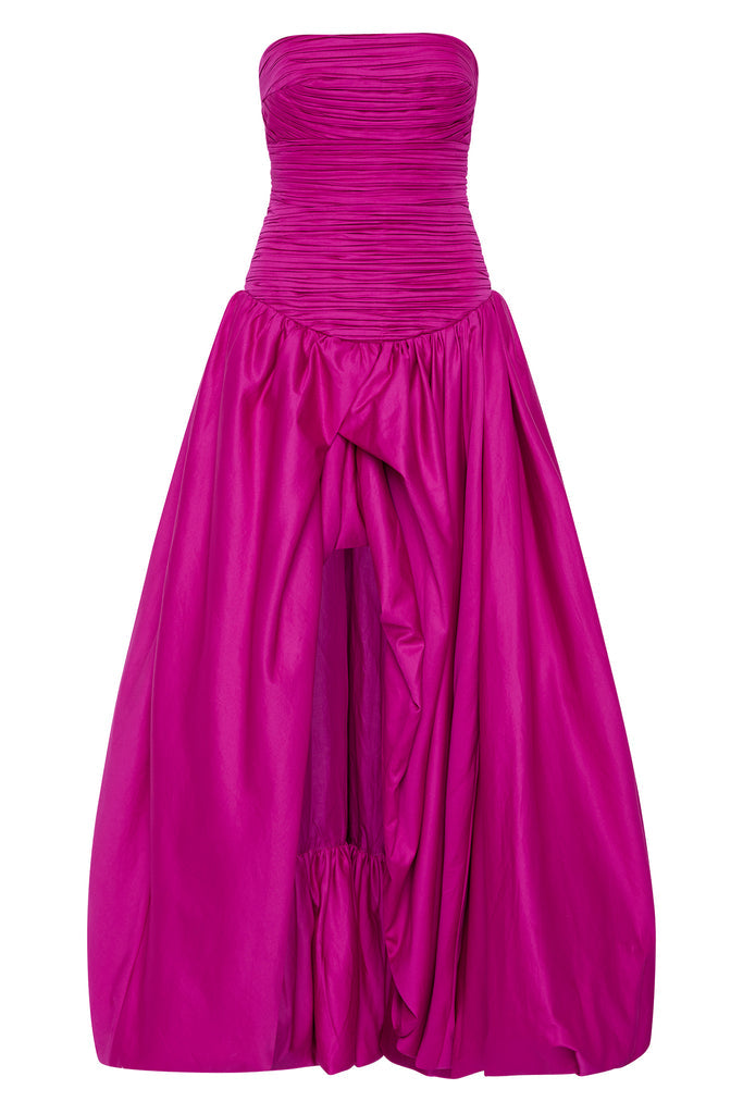 Aje Violette Bubble Hem Pink Formal Dress