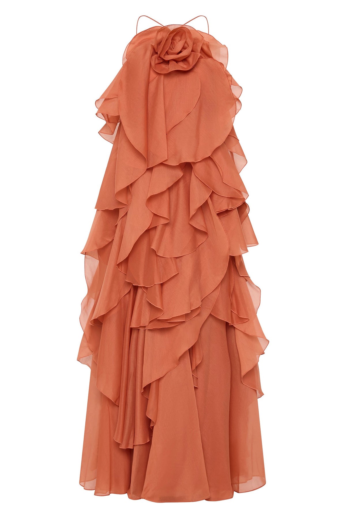 Pandorea Dress in Coral Clay