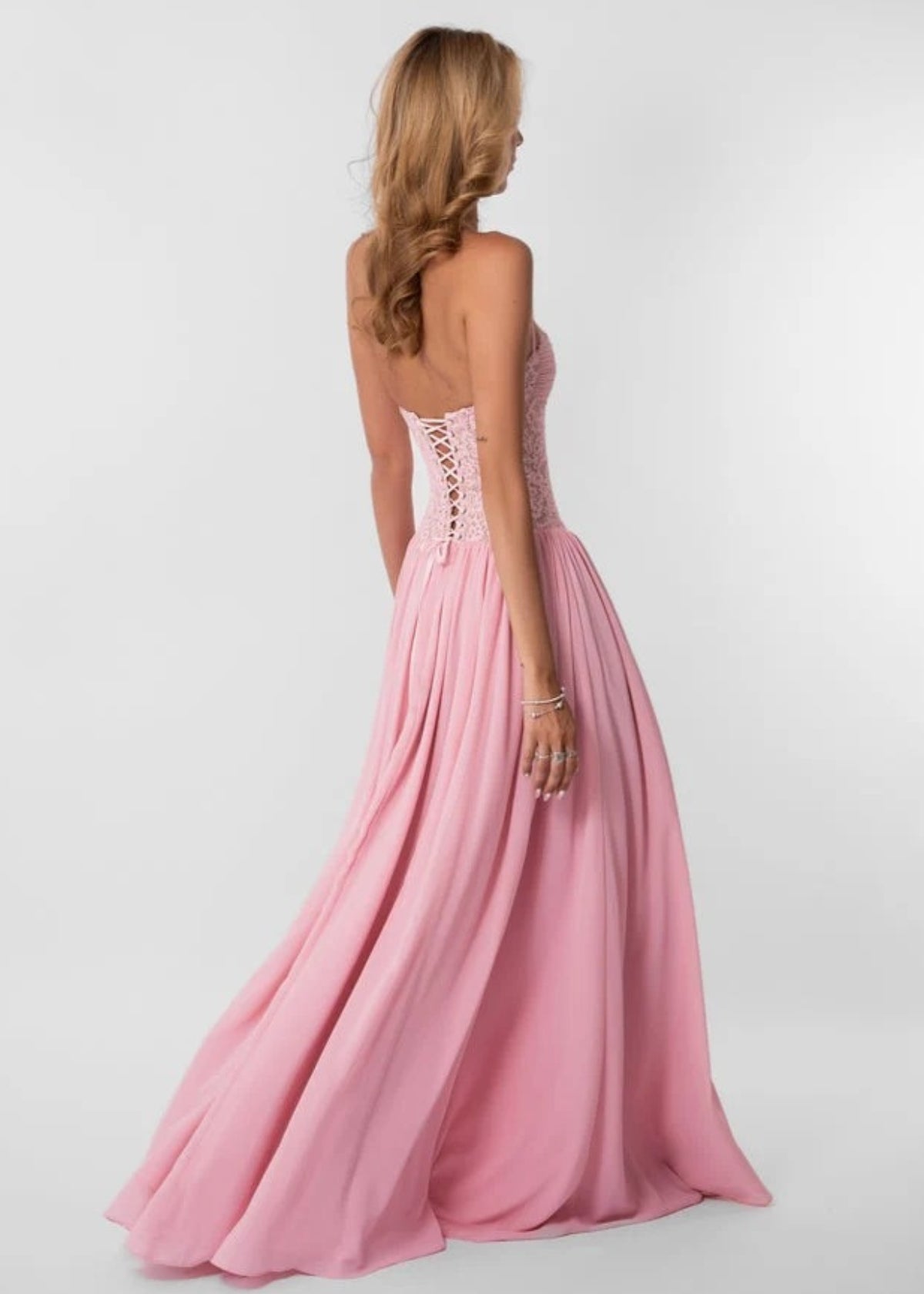 Faye Dress in Pink Hire for Formal event from Dress for a Night