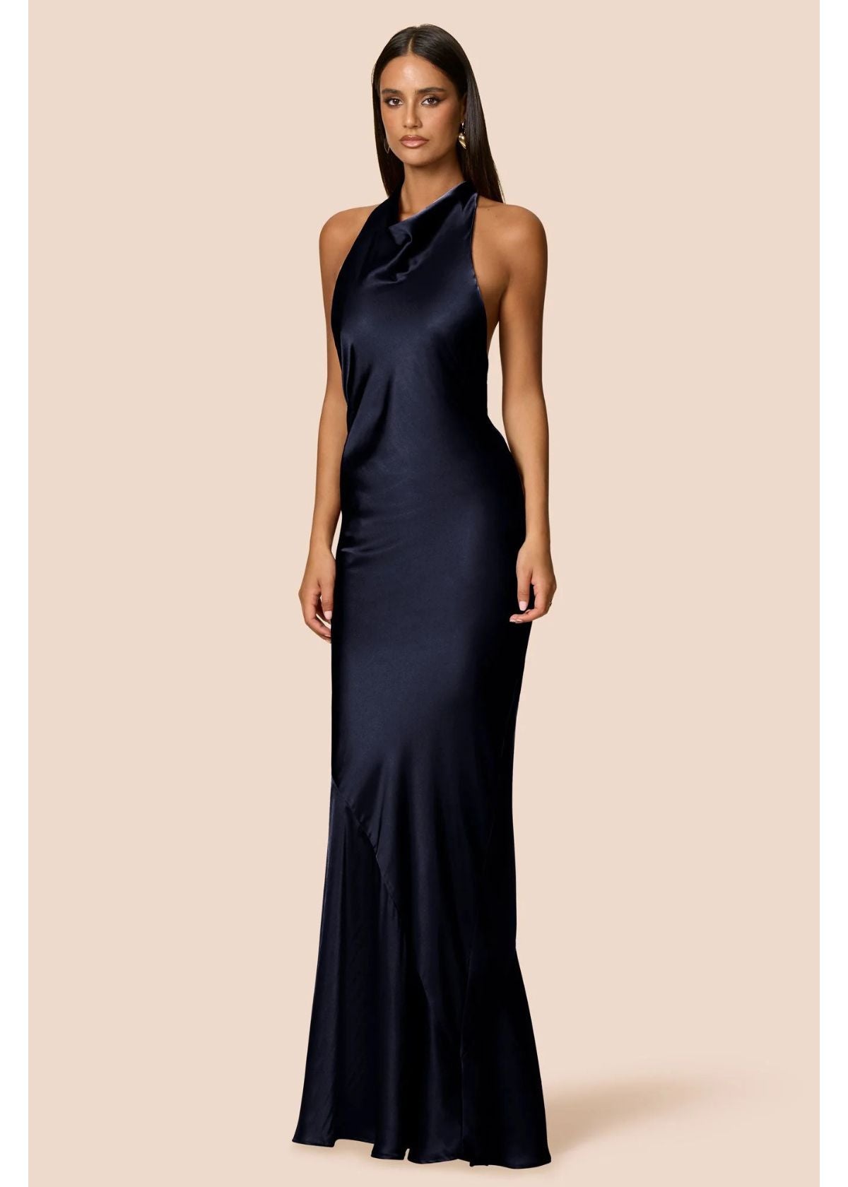 NOOKIE Penelope Halter Gown (Twilight Blue)