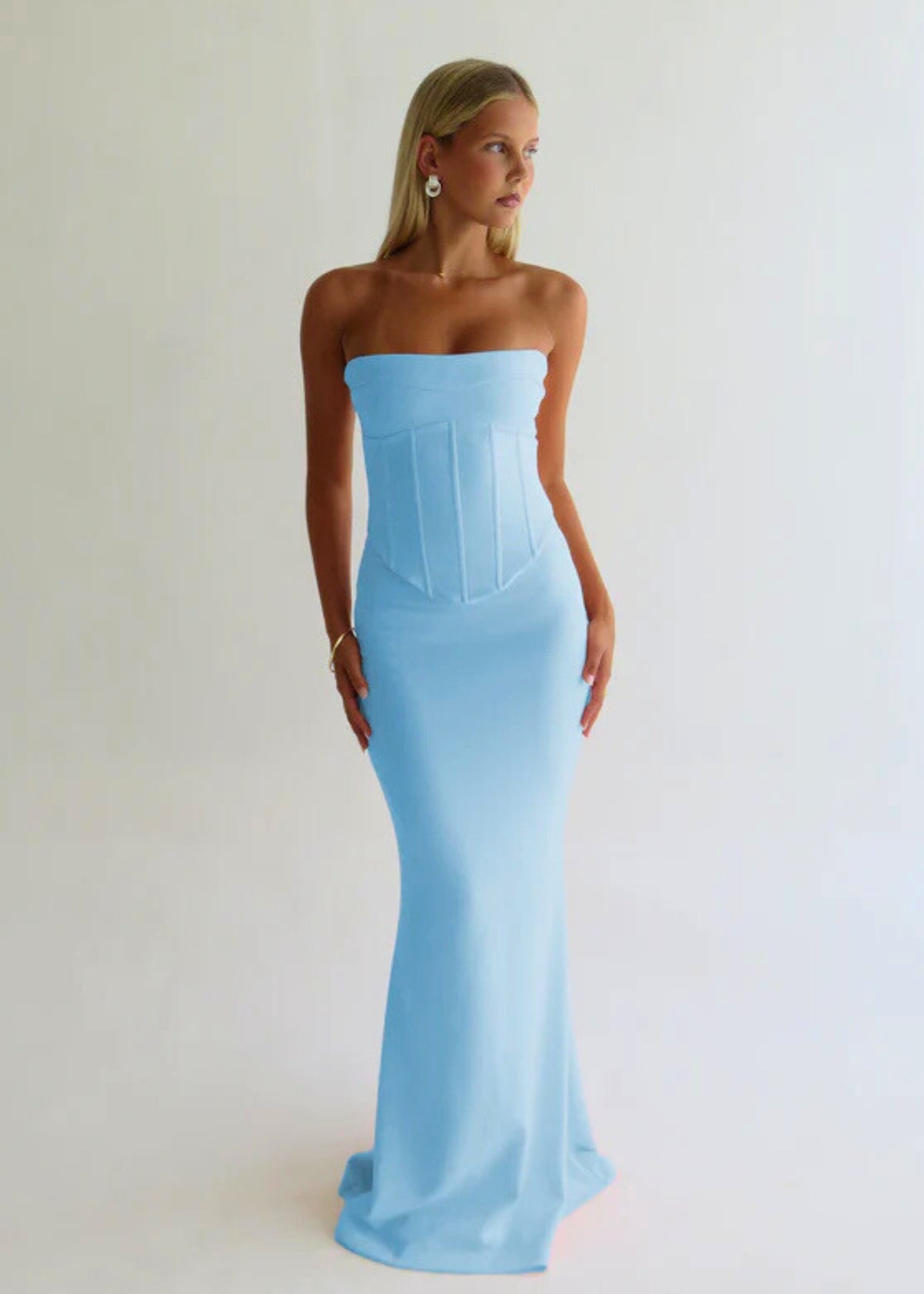HNTR Louie Gown Baby blue