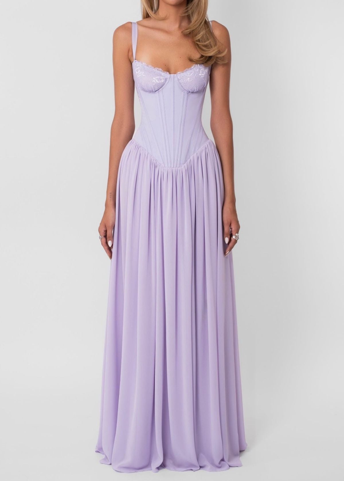 Fenity Elena dress in purple Hire for Formal event from Dress for a Night