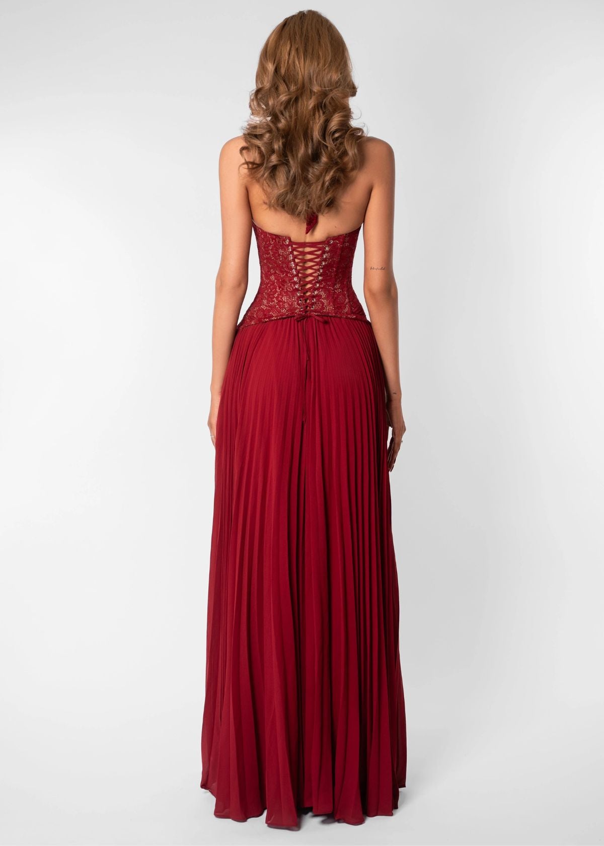Fenity Gaia Dress in Red for Formal Events from Dress for a Night