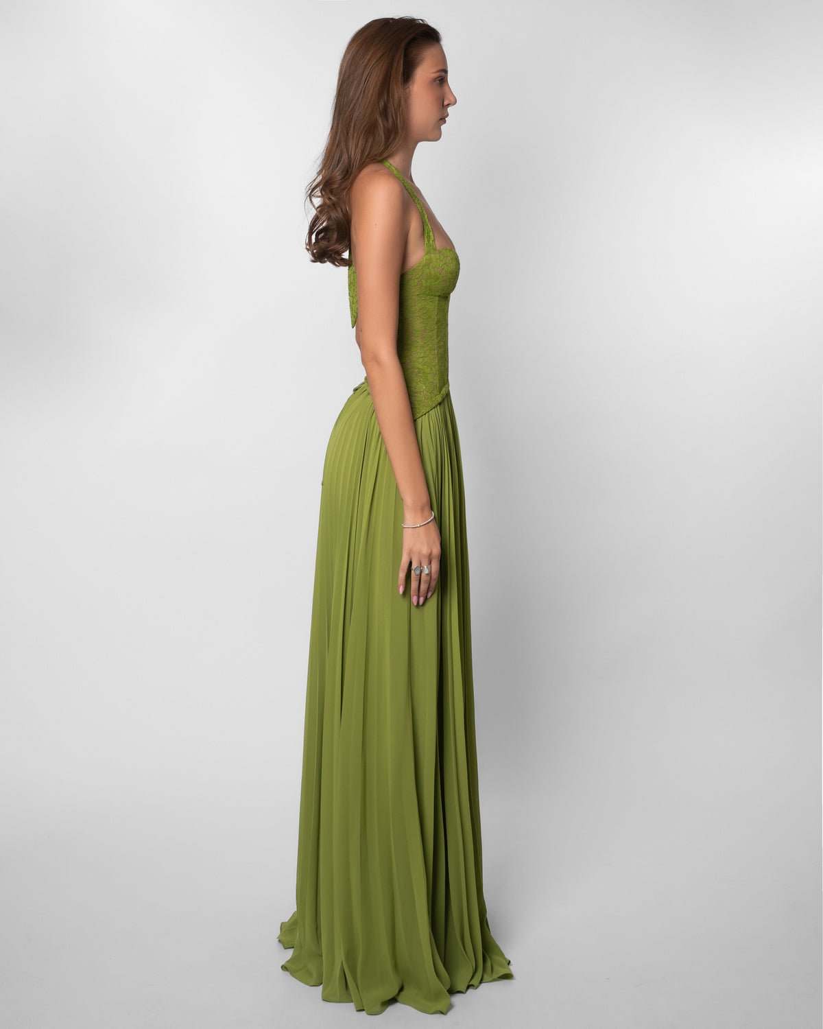 Gaia Dress in Green
