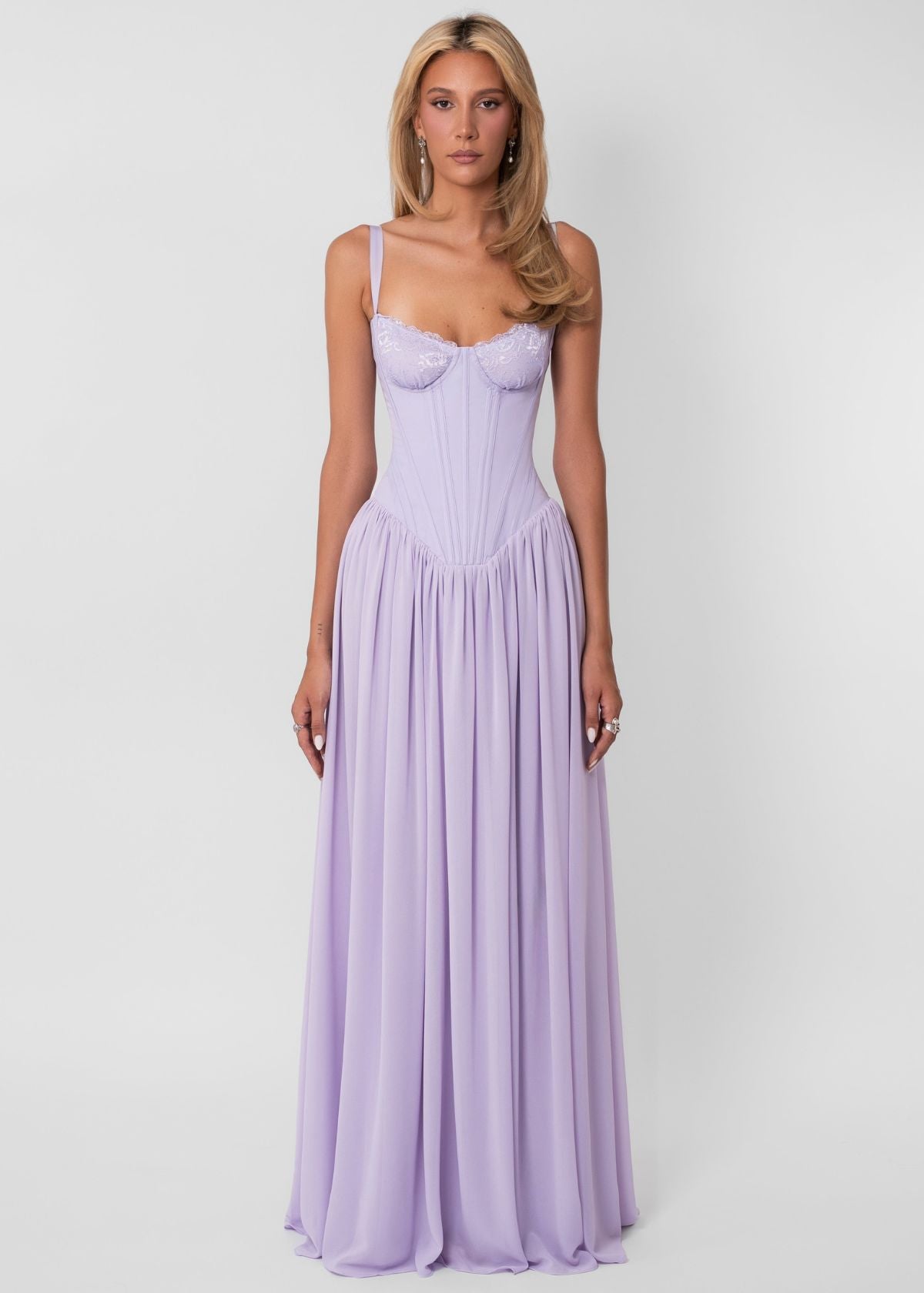 Fenity Elena dress in purple Hire for Formal event from Dress for a Night