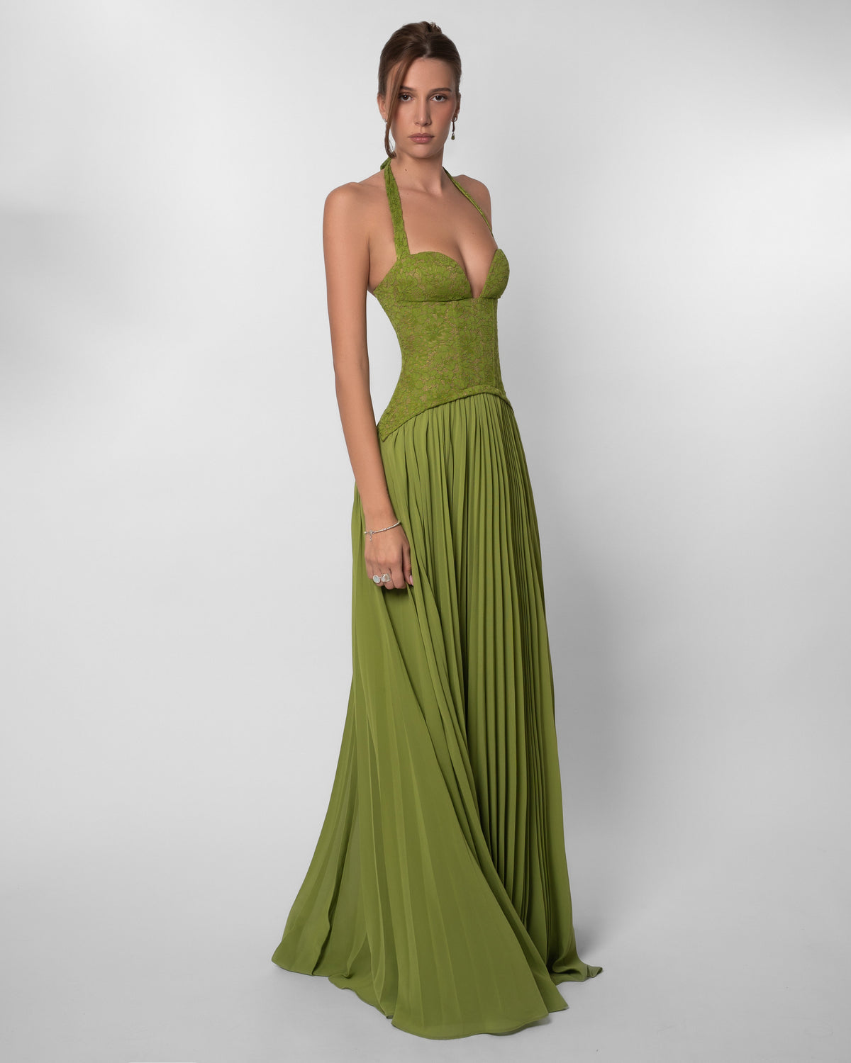 Gaia Dress in Green