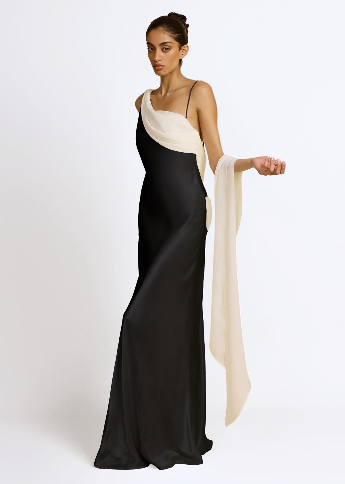 Arcina Ori Helena Dress Ivory Black