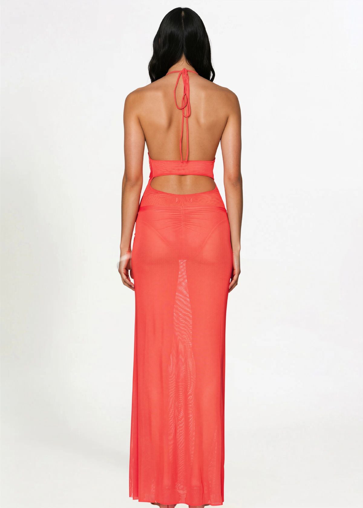Bec + Bridge Xanthe v neck halter maxi dress Hire for Formal event from Dress for a Night