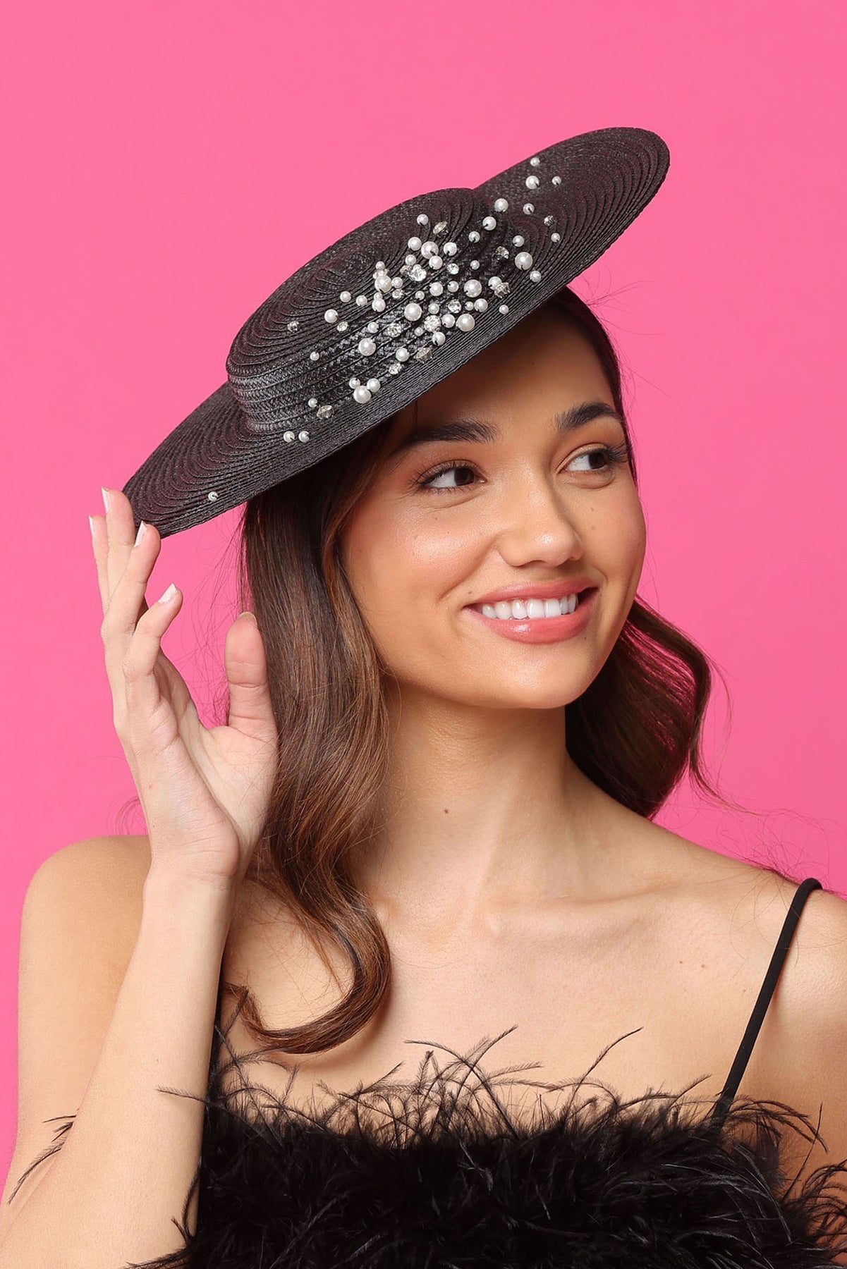 MORGAN & TAYLOR Celia Plate Hat,Dress for a Night