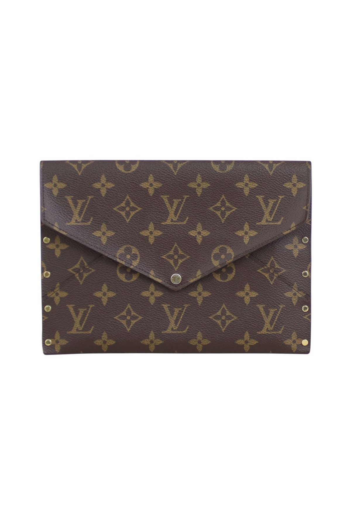 LOUIS VUITTON LV Monogram Rivets Enveloppe Bag