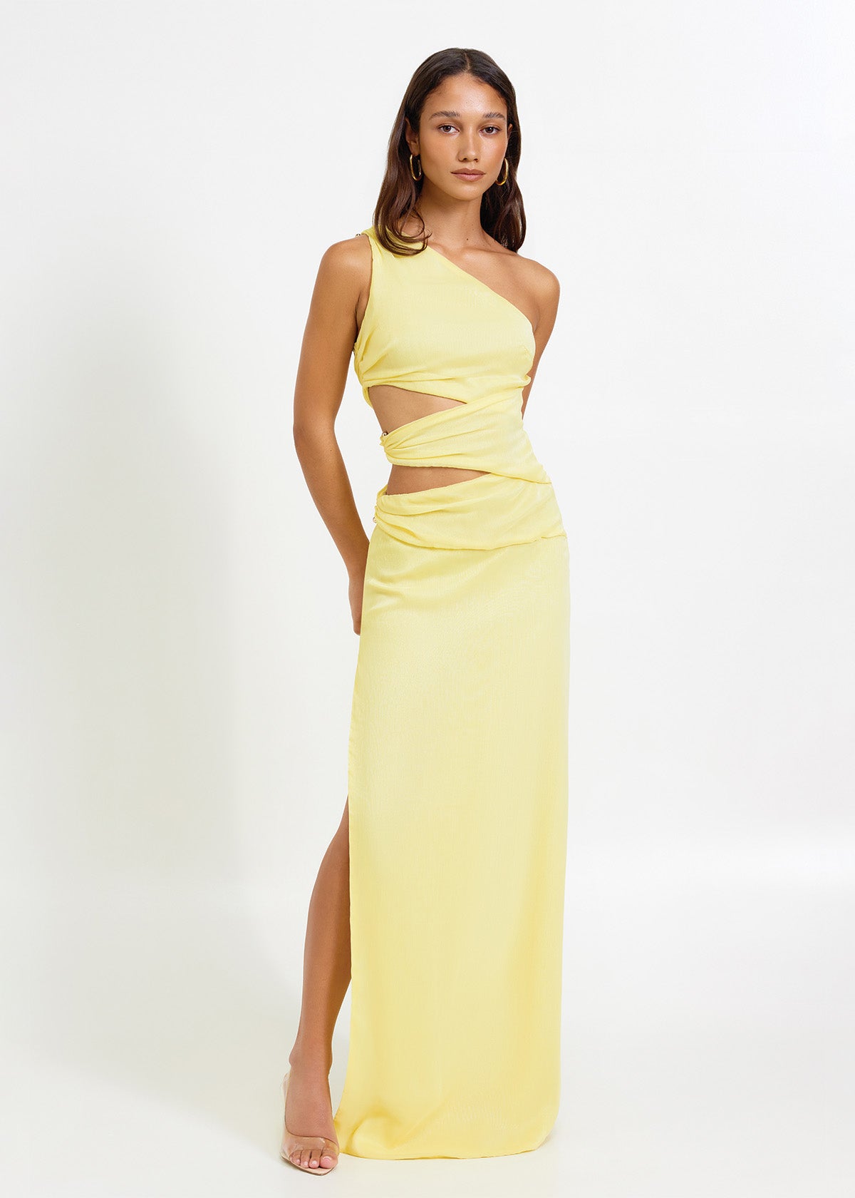 Lexi Isabel Dress Yellow Formal Dress