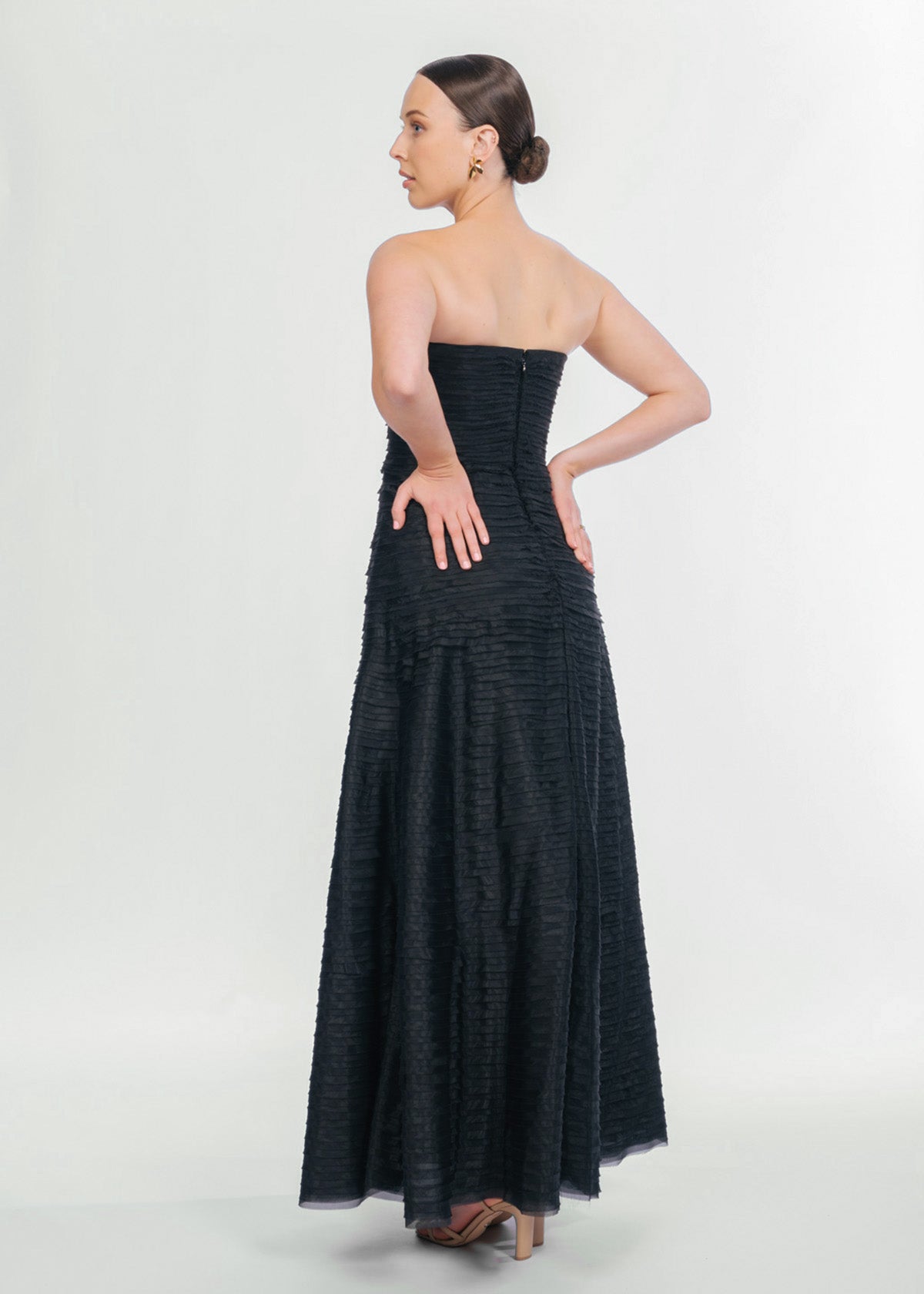 Aje Soundscape Black Formal Dress