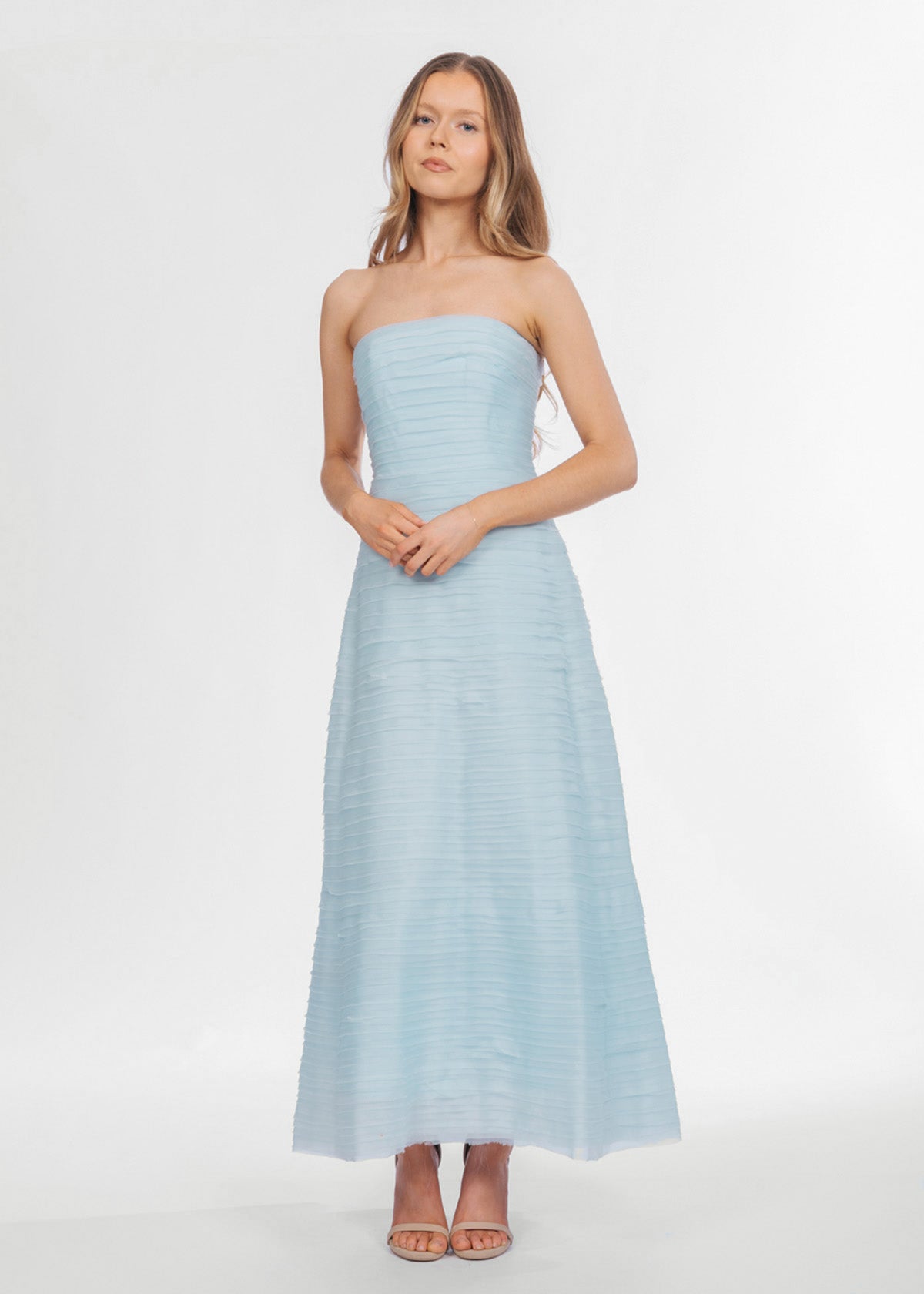 Aje Soundscape Seabreeze Blue Formal Dress