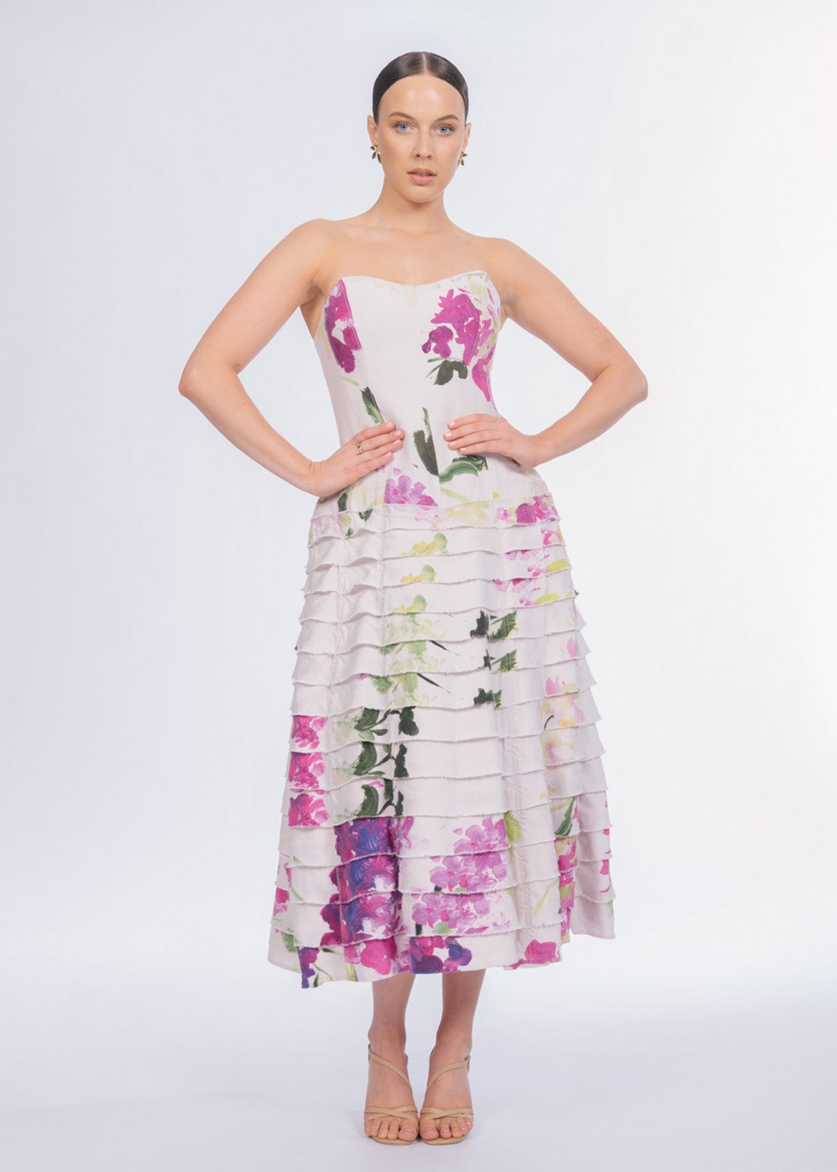 Aje Victoria Wild Hydrangea Formal Dress