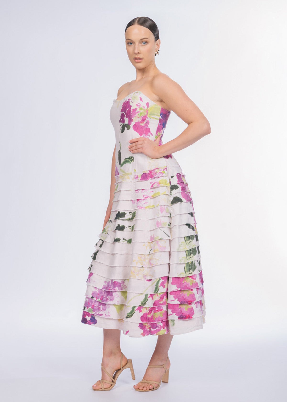 Aje Victoria Wild Hydrangea Formal Dress
