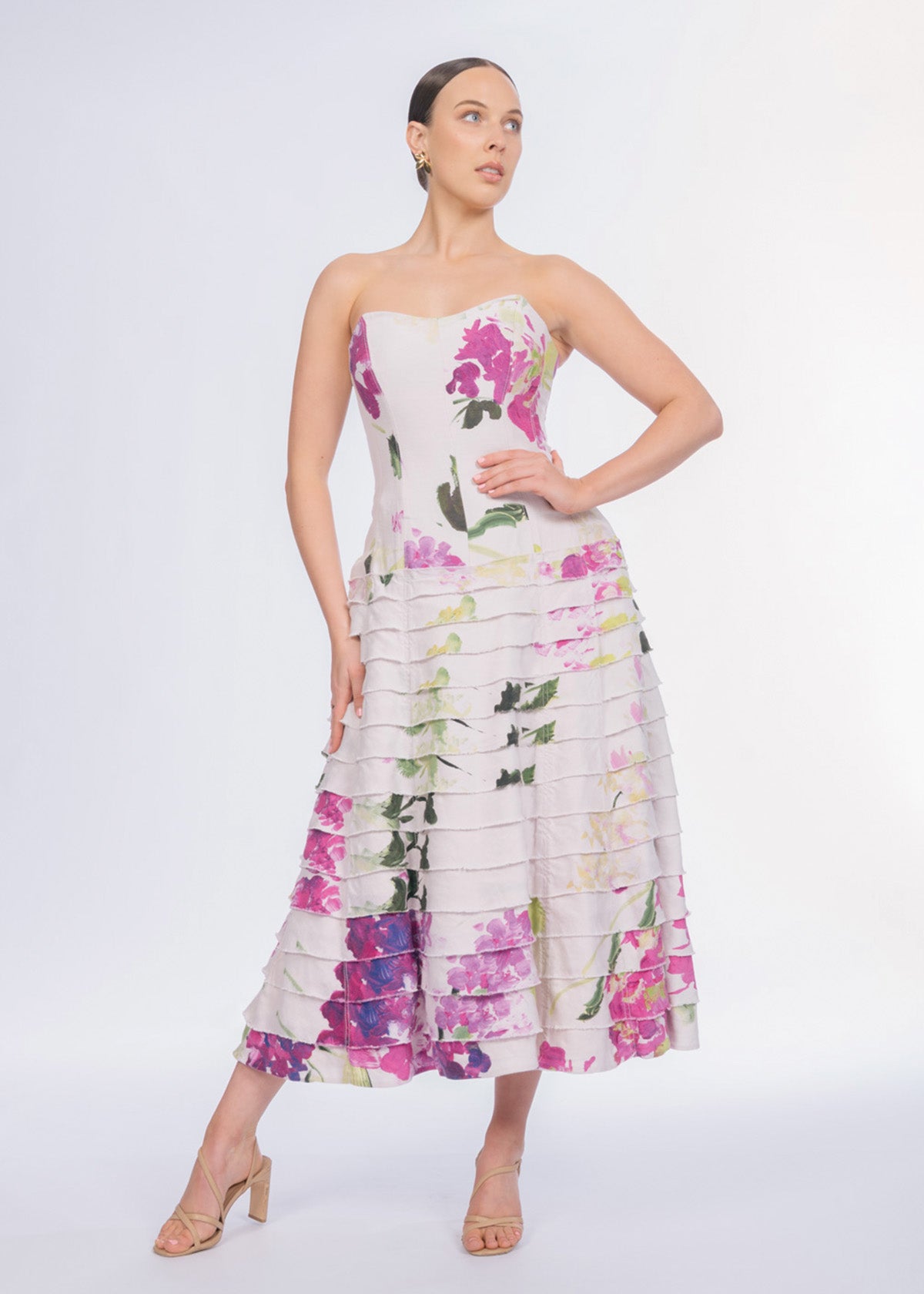 Aje Victoria Wild Hydrangea Formal Dress