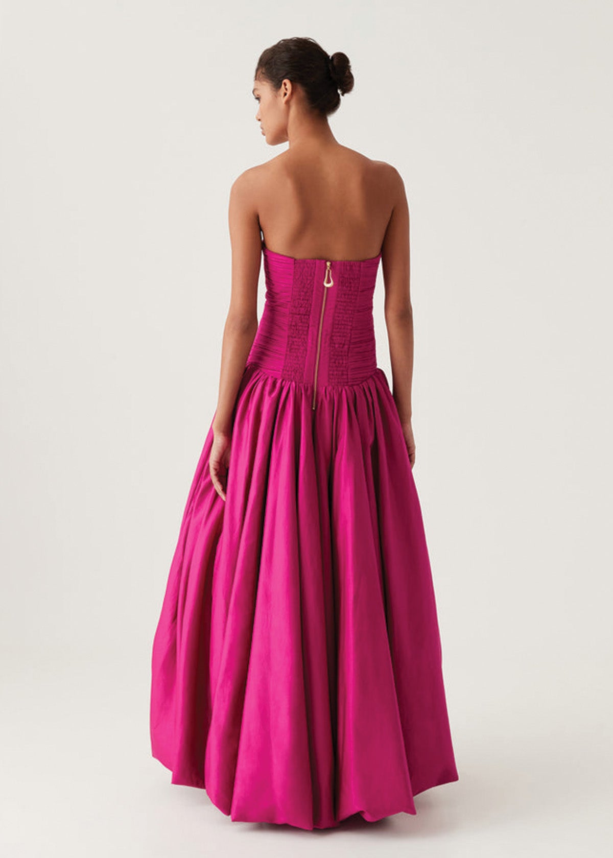 Aje Violette Bubble Hem Pink Formal Dress