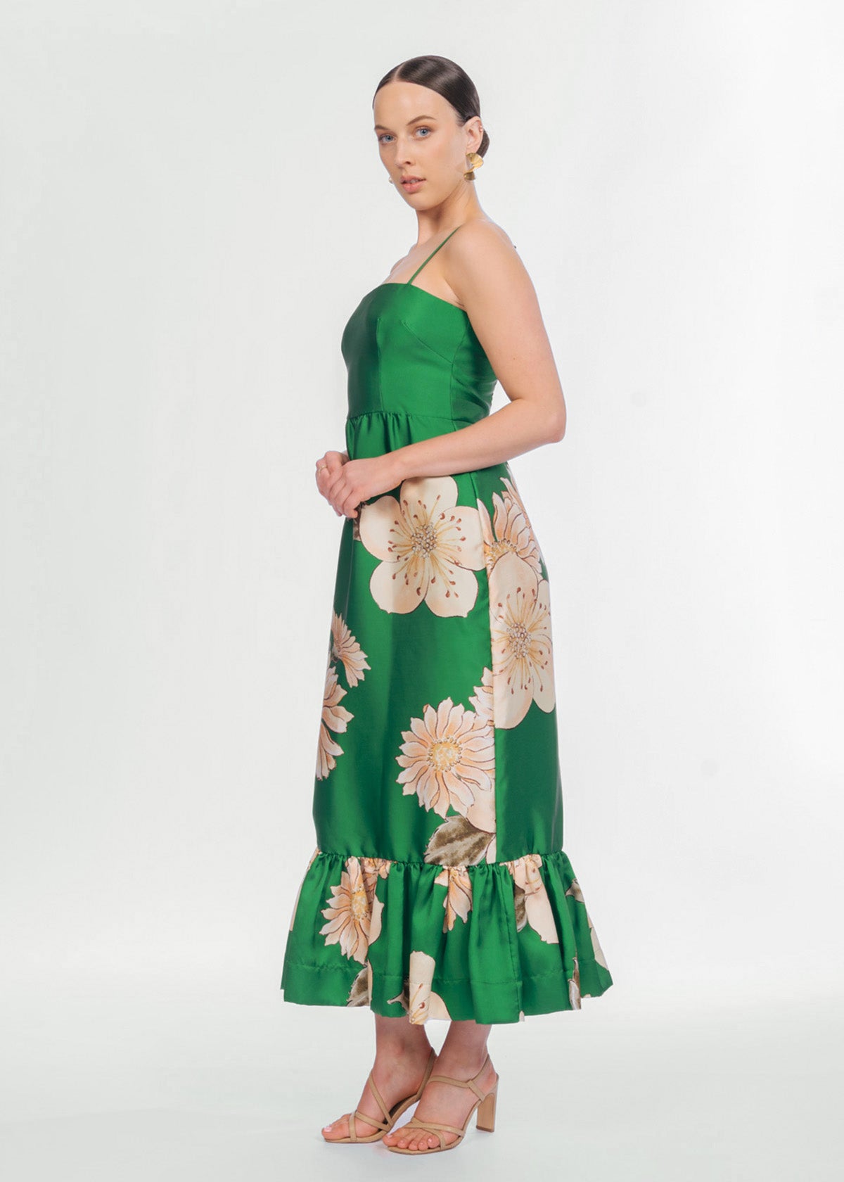 Alemais Sage Midi Dress