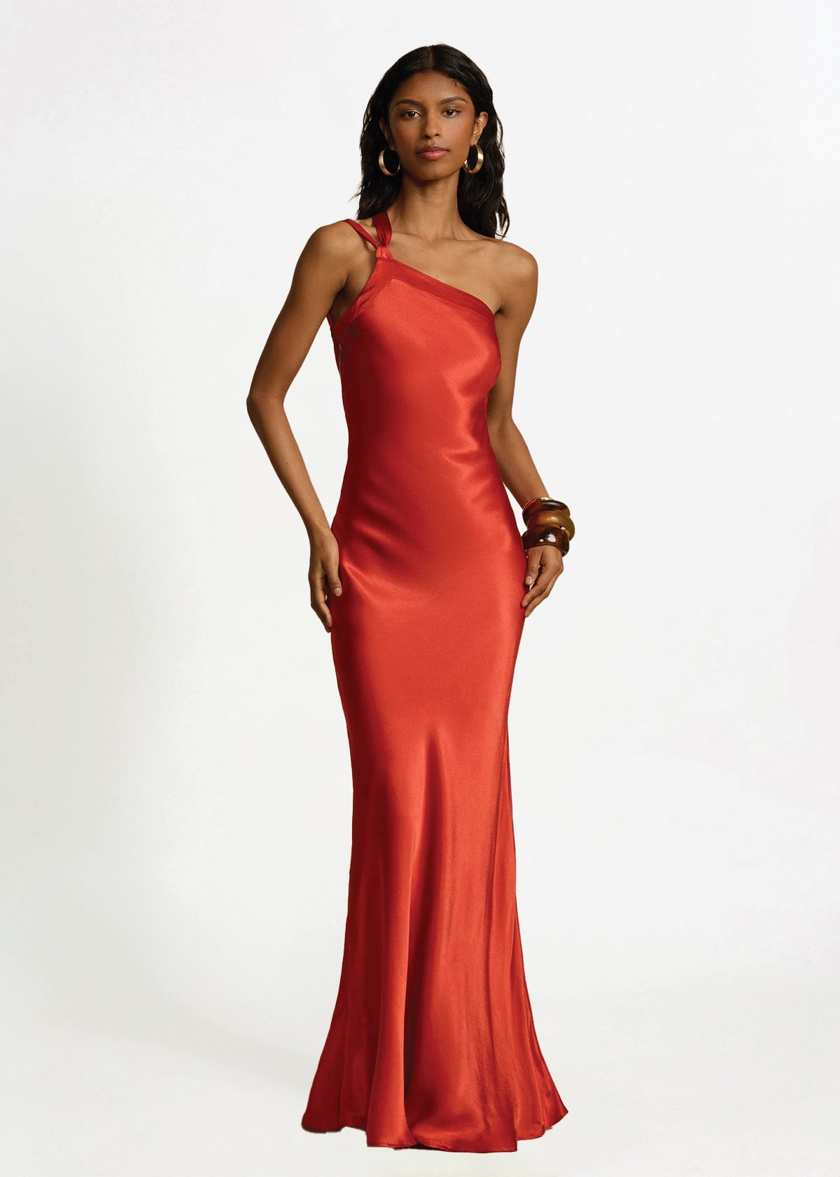 Arcina Ori Monique Rust Orange Formal Dress
