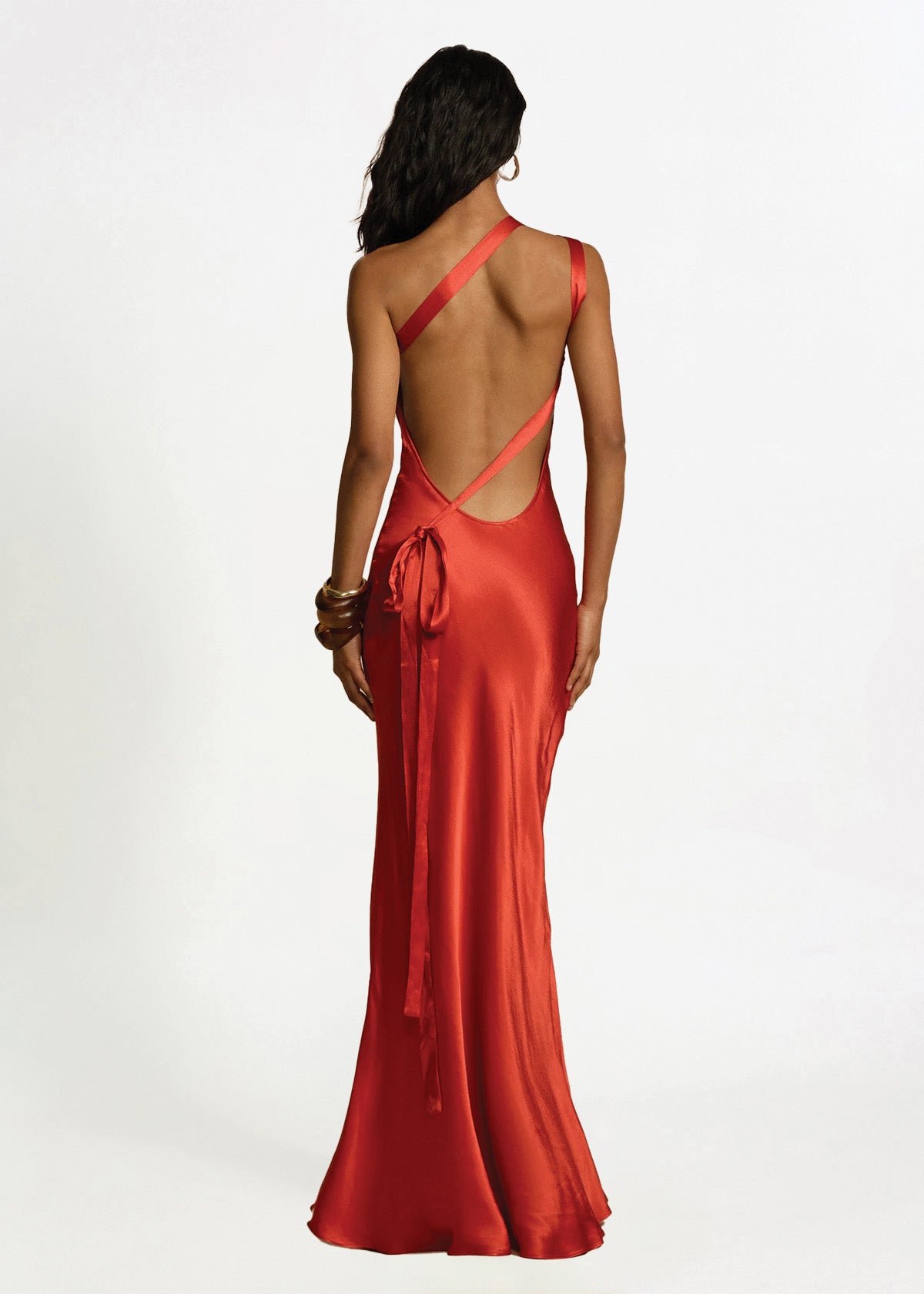 Arcina Ori Monique Rust Orange Formal Dress