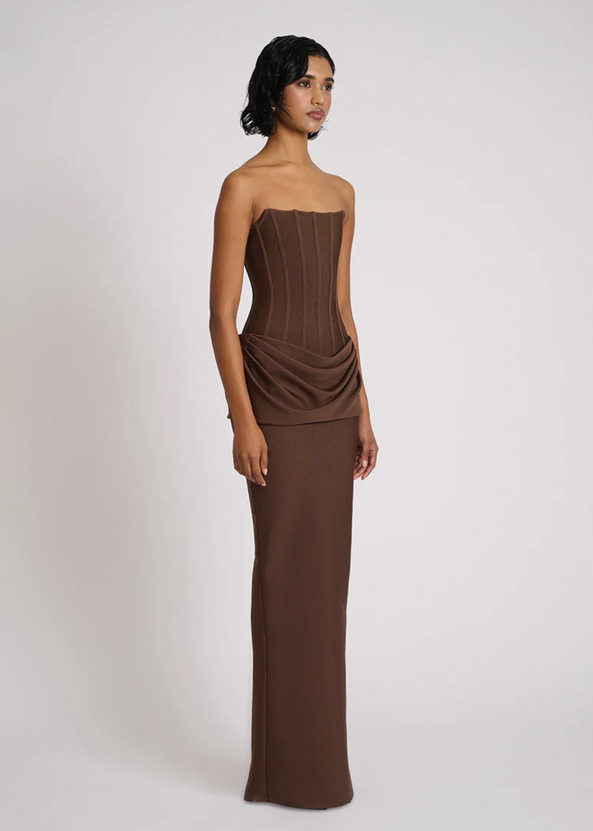 Eliya The Label Hilda Chocolate Formal Dress