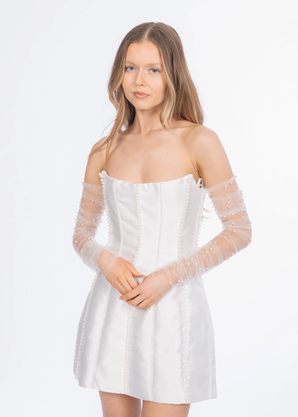 Eliya The Label Kayla White Mini Dress