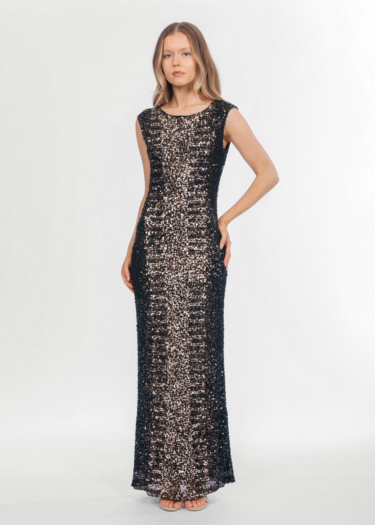 Grace And Blaze Oscar Black Formal Dress