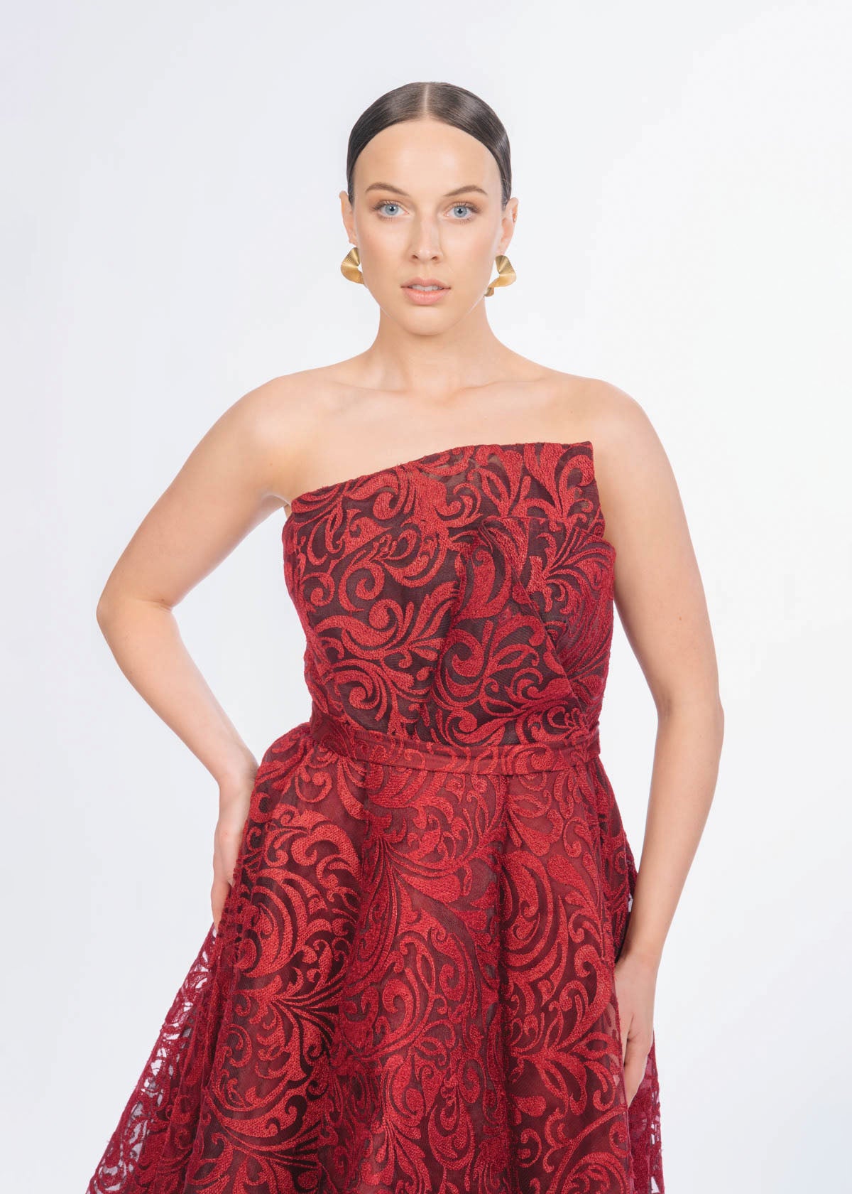Jadore Scandal Red Formal Dress