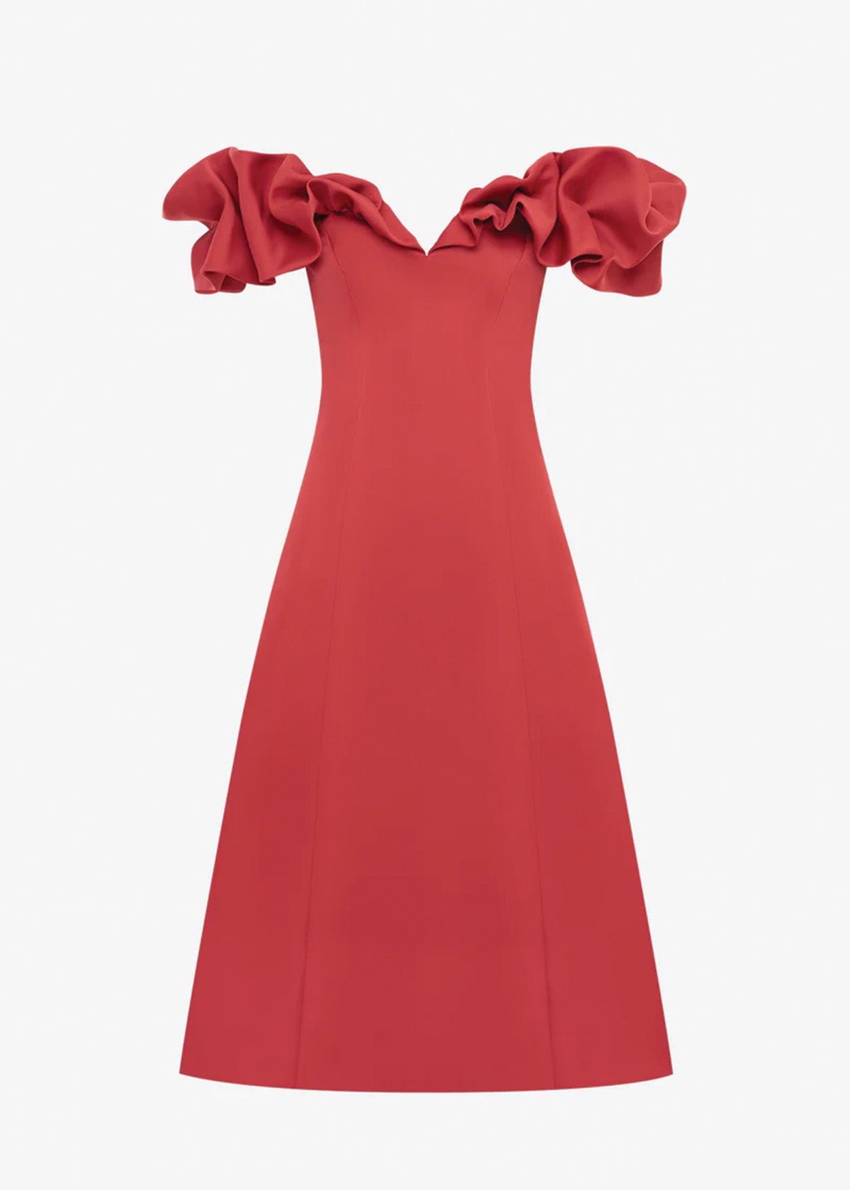 Leo Lin Annie Mulberry Midi Dress