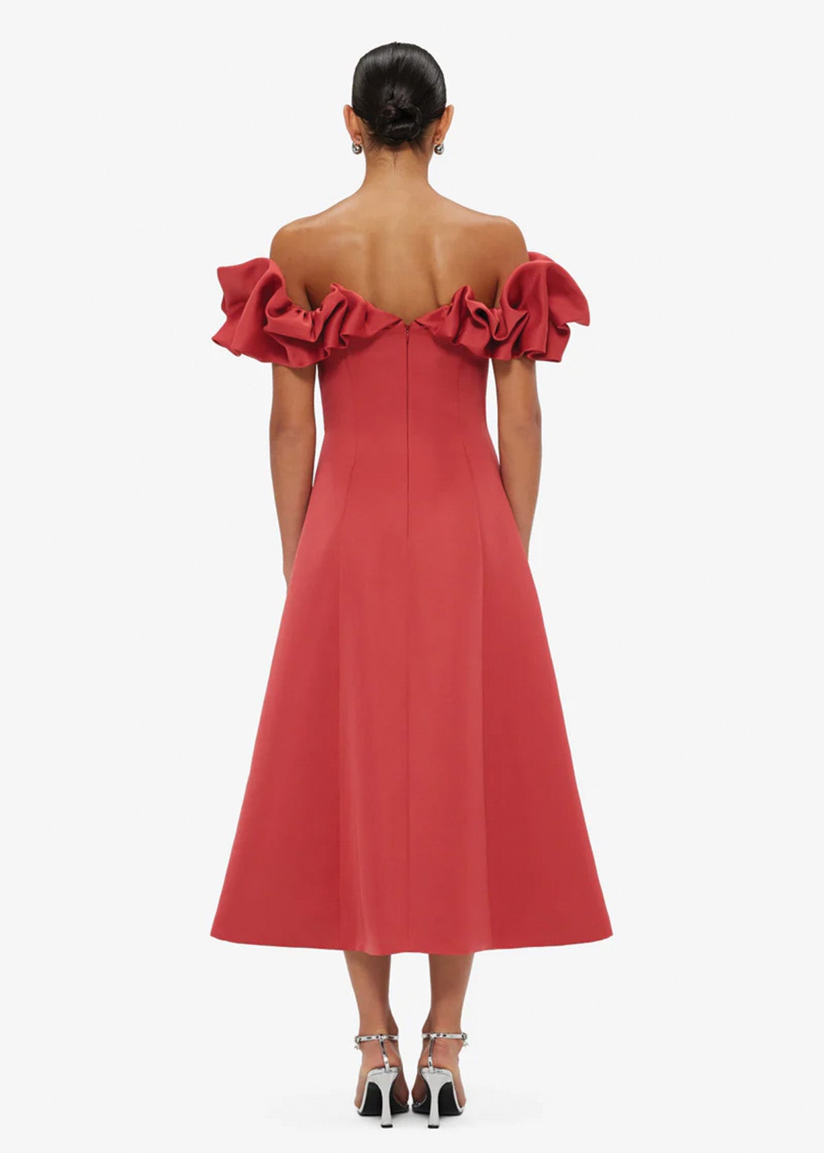 Leo Lin Annie Mulberry Midi Dress