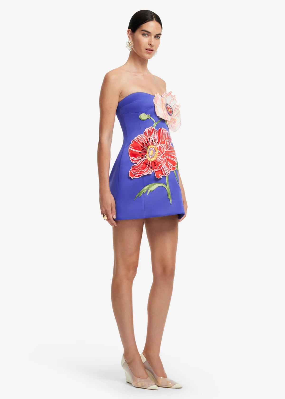 Leo Lin Rosario Floral Mini Dress
