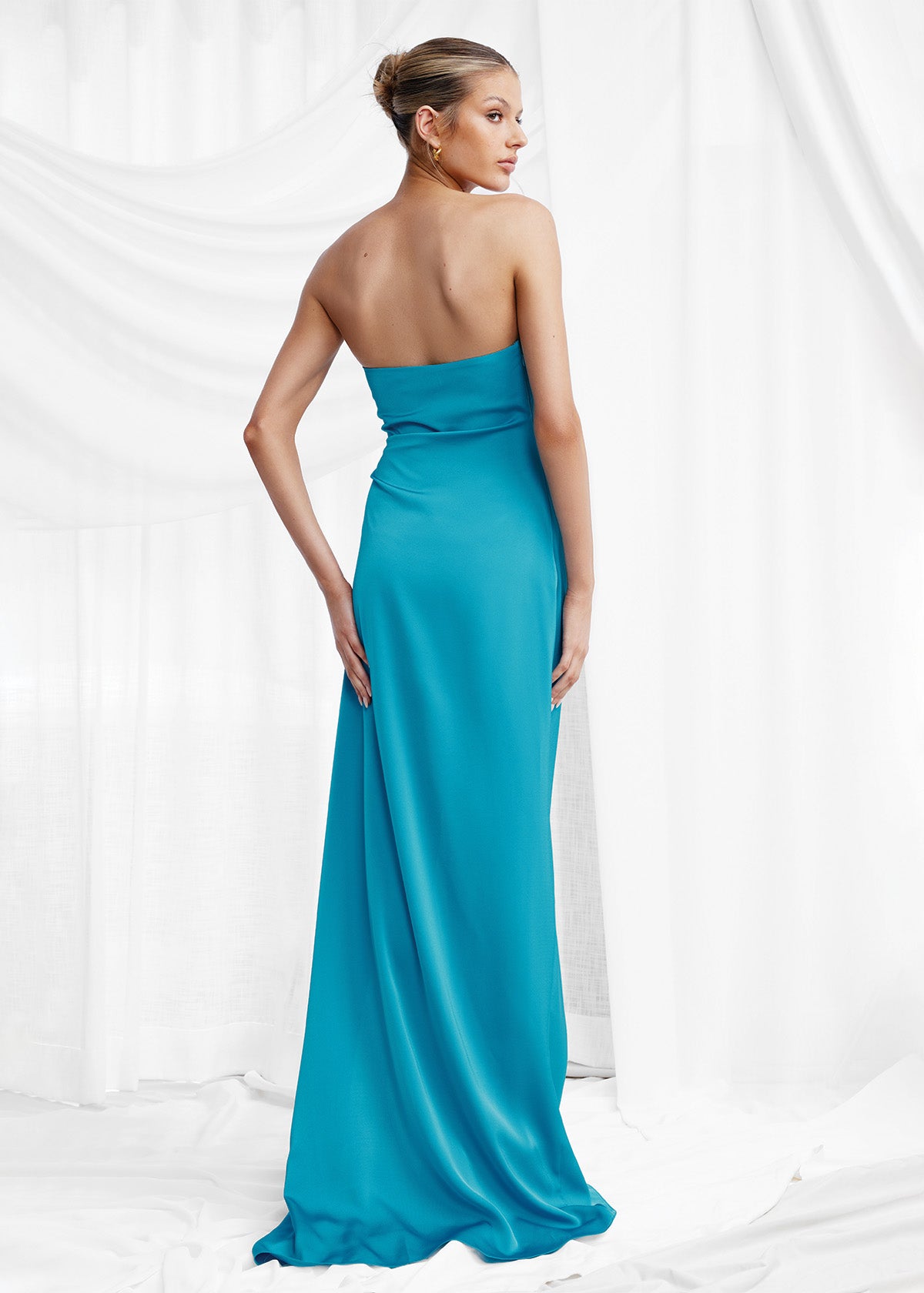 Lexi Alzira Teal Formal Dress