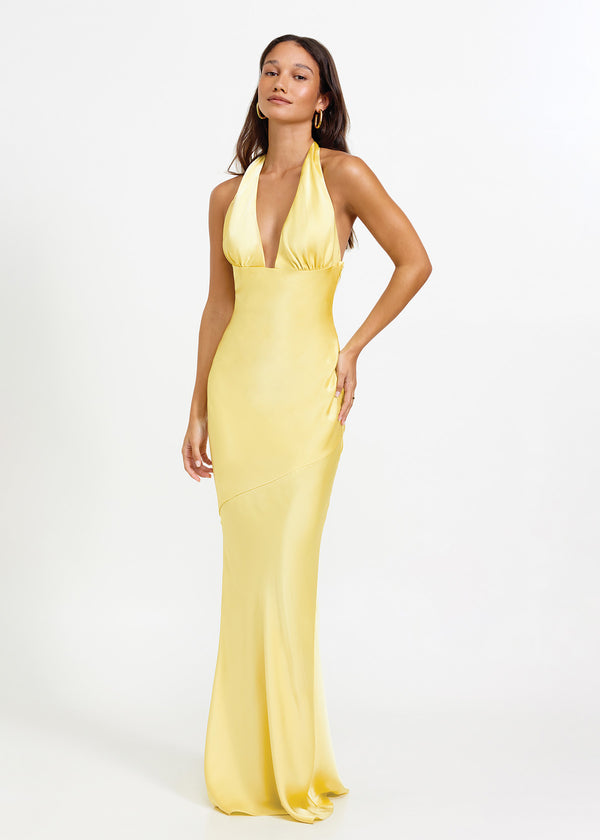 Lexi Novia Dress Yellow Formal Dress