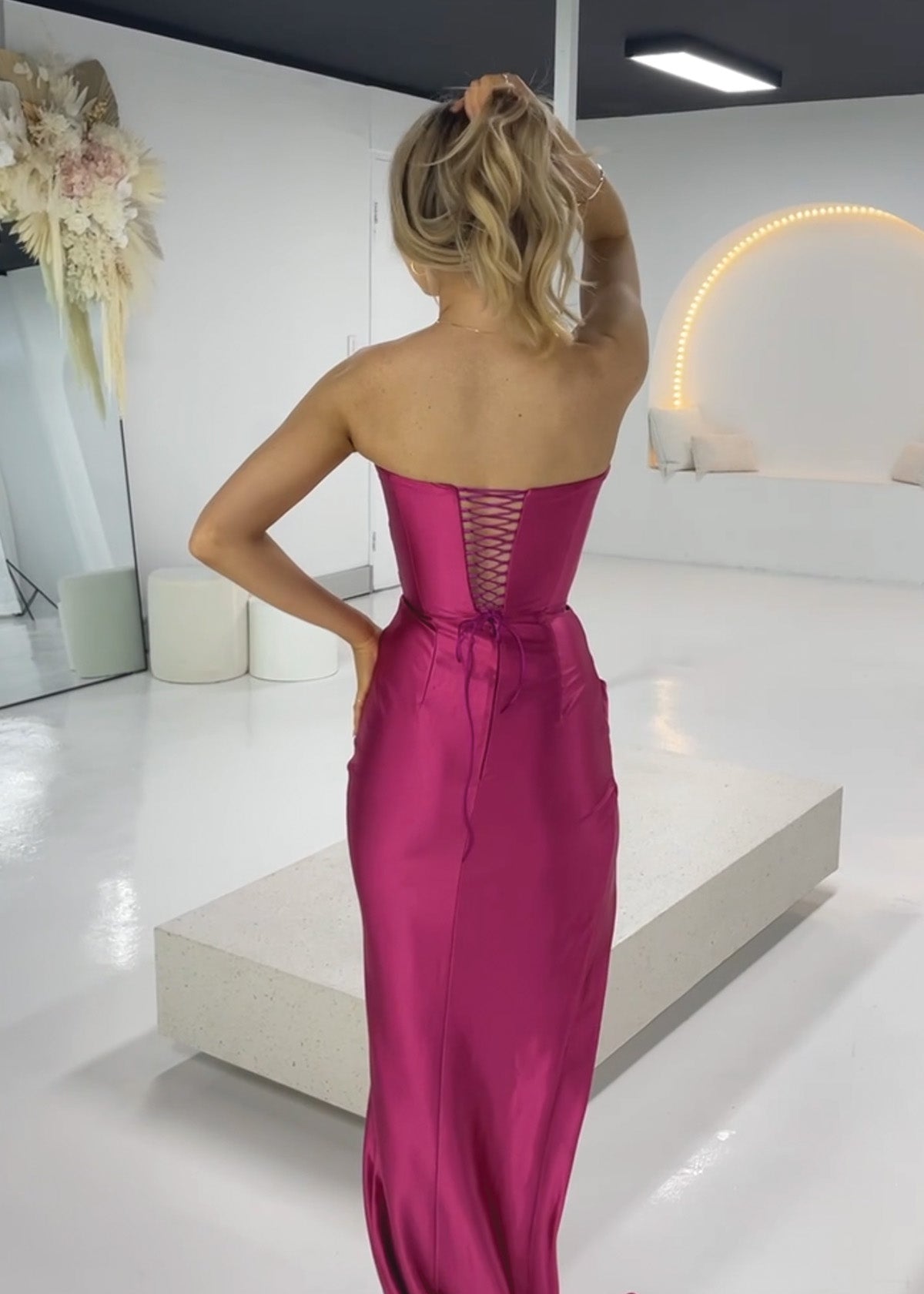 Lia Stublla Margot Pink Formal Dress