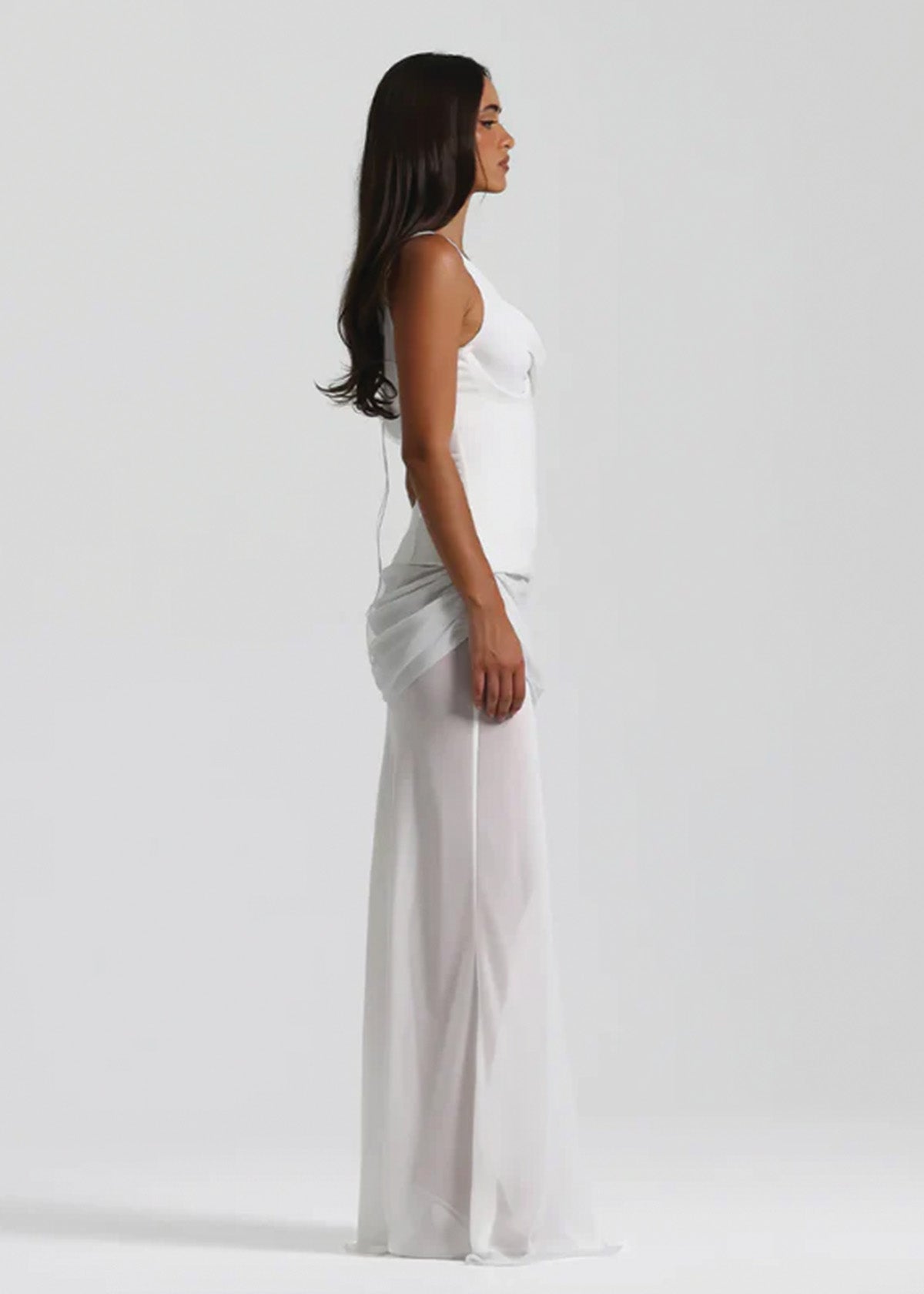 Natalie Rolt Cadence White Formal Dress