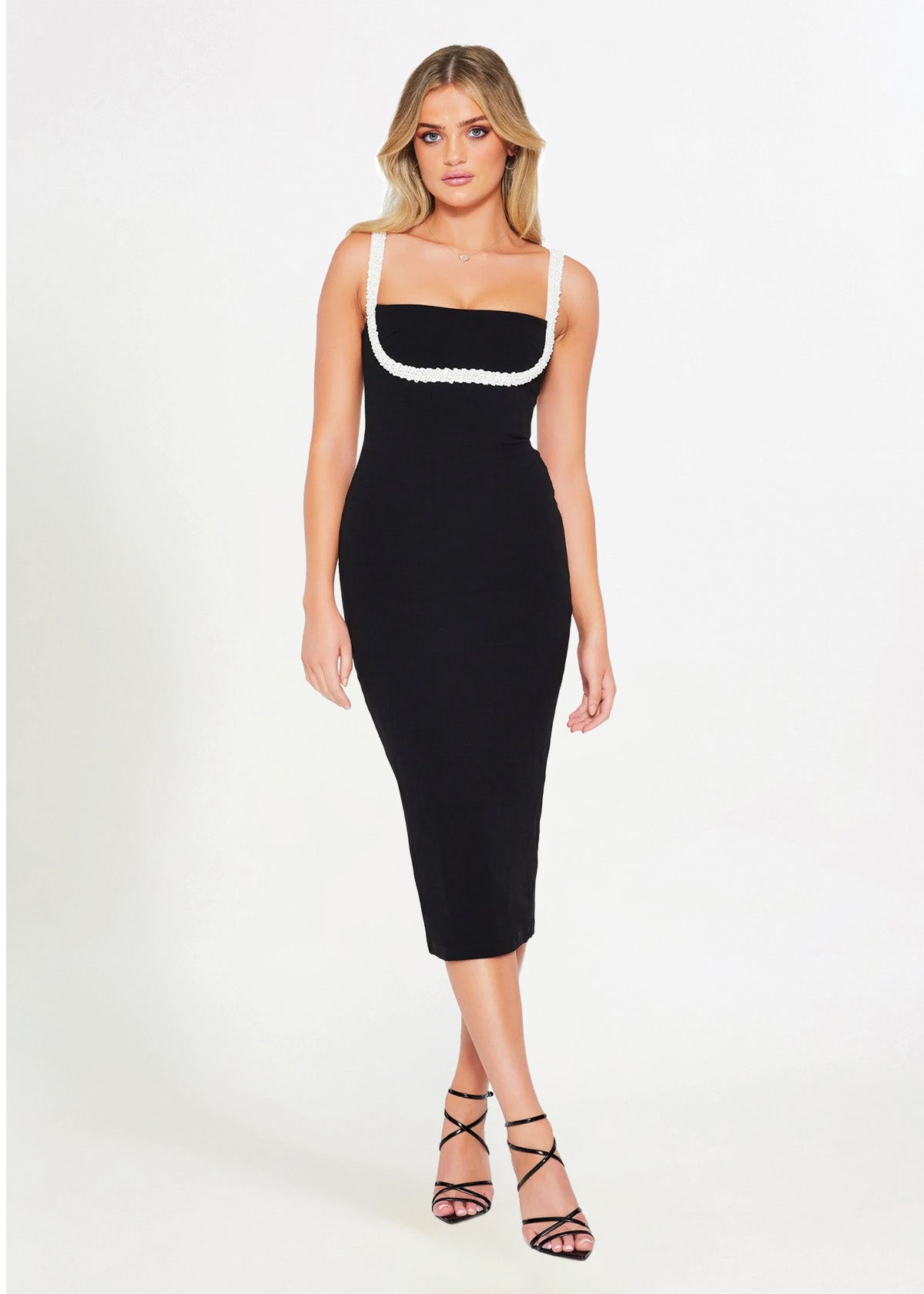 Nookie Nouveau Black Midi Dress