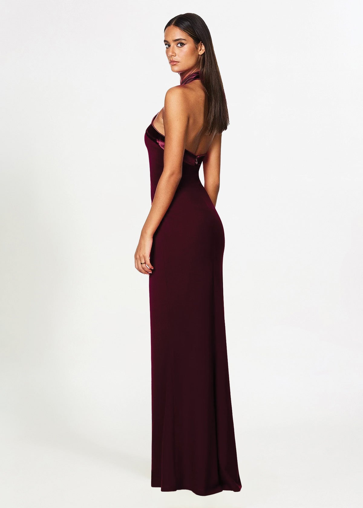Nookie Renaissance Wine Red Formal Dress