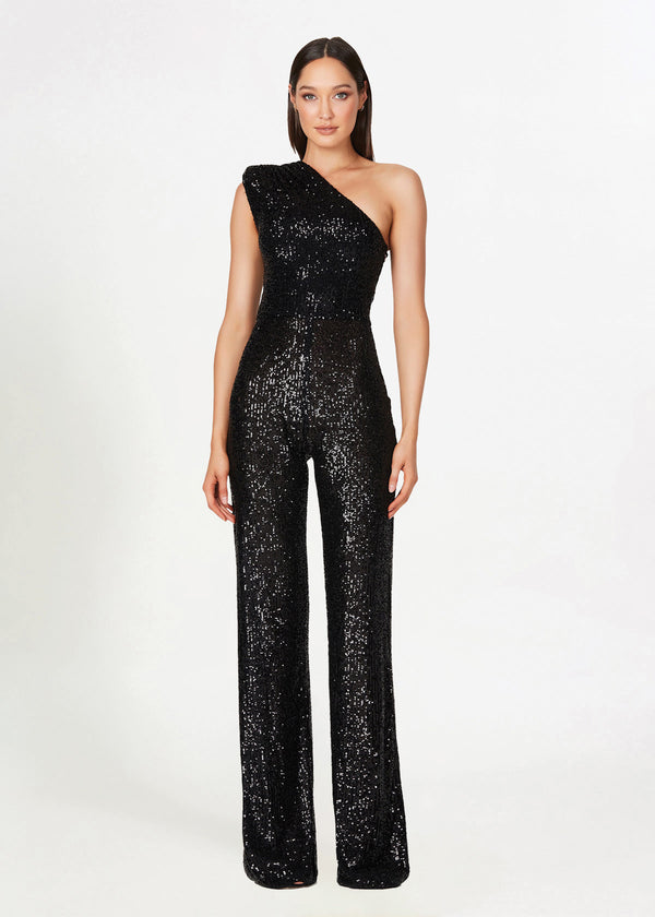 Nookie Treasure Jumpsuit Black Formal Dress