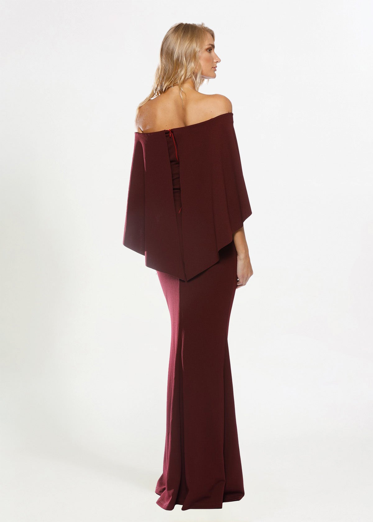 Pasduchas Composure Wine Red Formal Dress