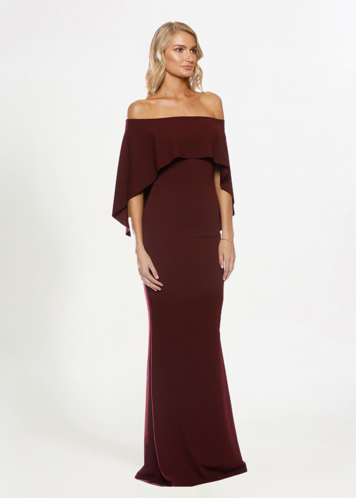 Pasduchas Composure Wine Red Formal Dress