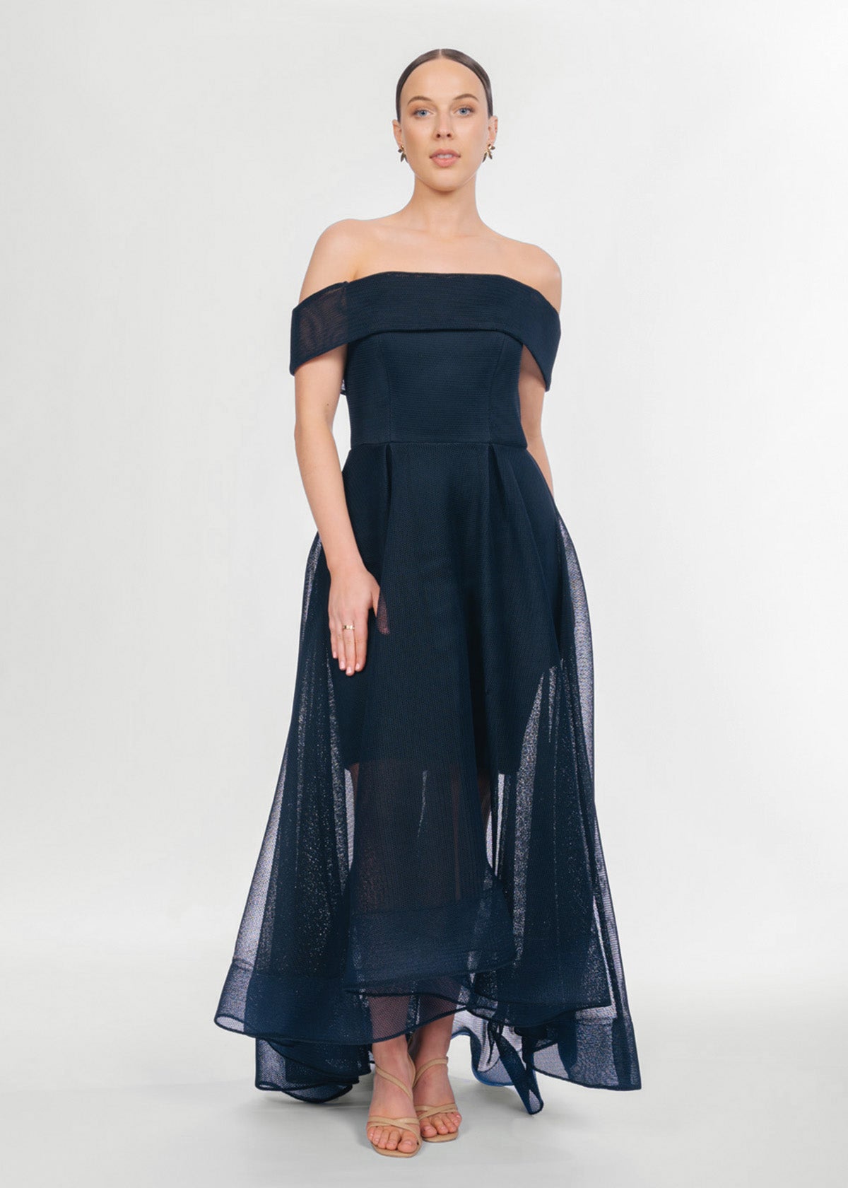 Portia And Scarlett Ivana Navy Formal Dress