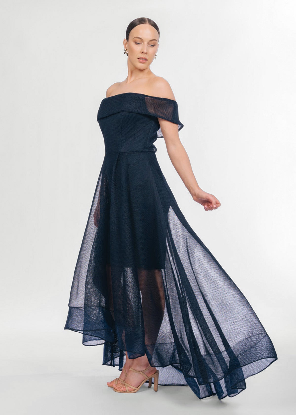 Portia And Scarlett Ivana Navy Formal Dress