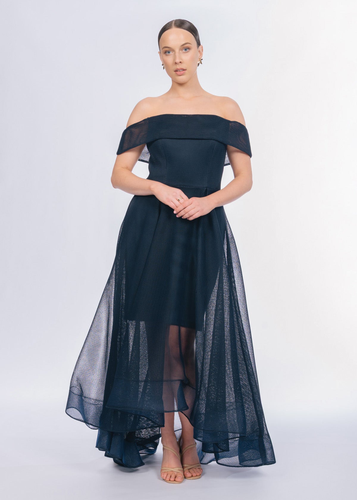 Portia And Scarlett Ivana Navy Formal Dress