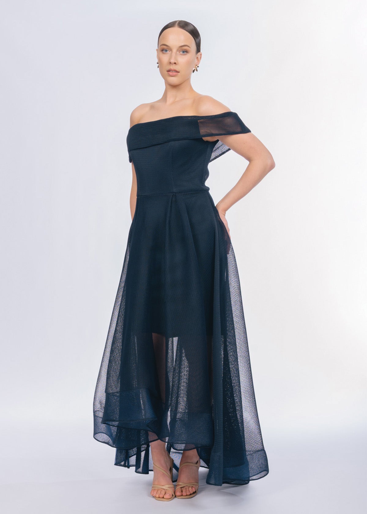 Portia And Scarlett Ivana Navy Formal Dress